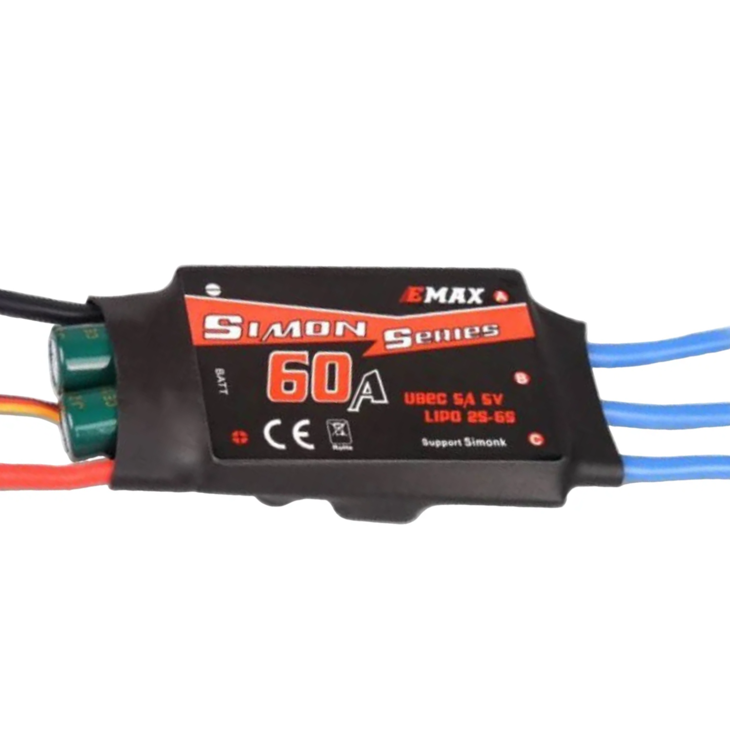 Emax Simon K Series 60A Brushless ESC For Multirotors Original High-Performance Electronic Speed Controller