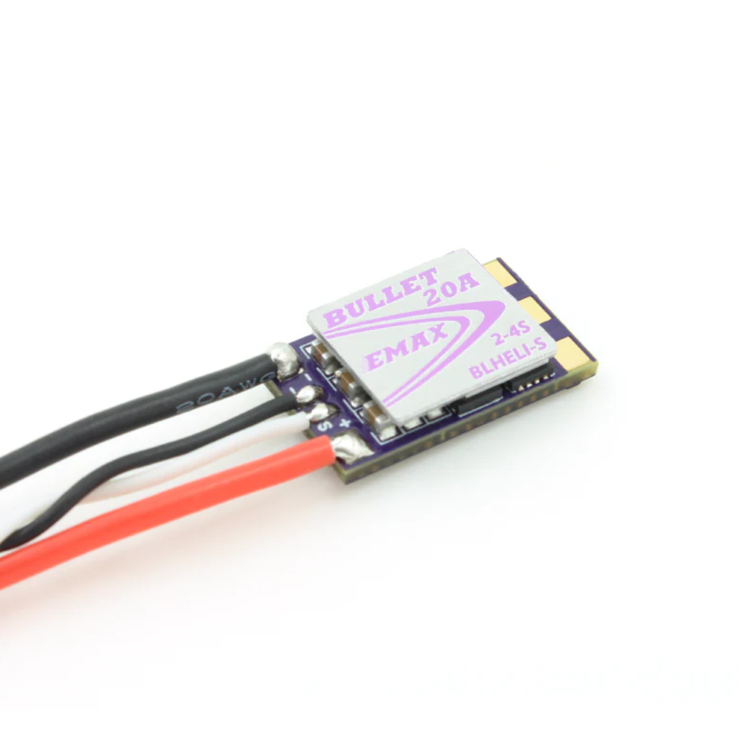 EMAX D-SHOT Bullet Series 20A 2-4S BLHELI_S ESC 3.5g Ultra-Light Electronic Speed Controller For FPV Racing Drones
