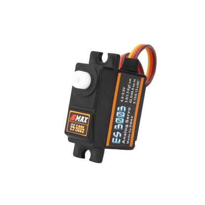 EMAX ES3003 17g 3.5kg Analog Servo 23T Plastic Gear 0.13sec For RC Airplane – Original - RS4906