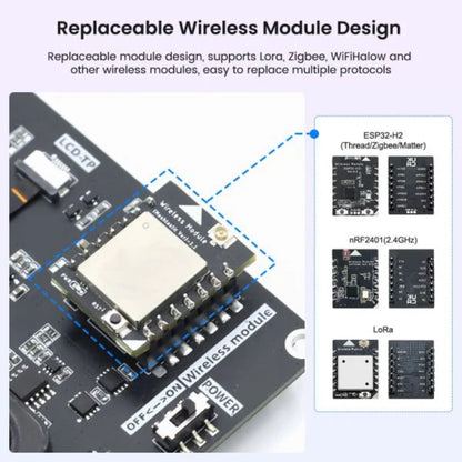 Elecrow CrowPanel Advanced 7" HMI AI Display High-Resolution 1024x600 IPS Capacitive Touch Screen With ESP32-P4 Microcontroller, WiFi 6 Compatible For IoT with Arduino/LVGL