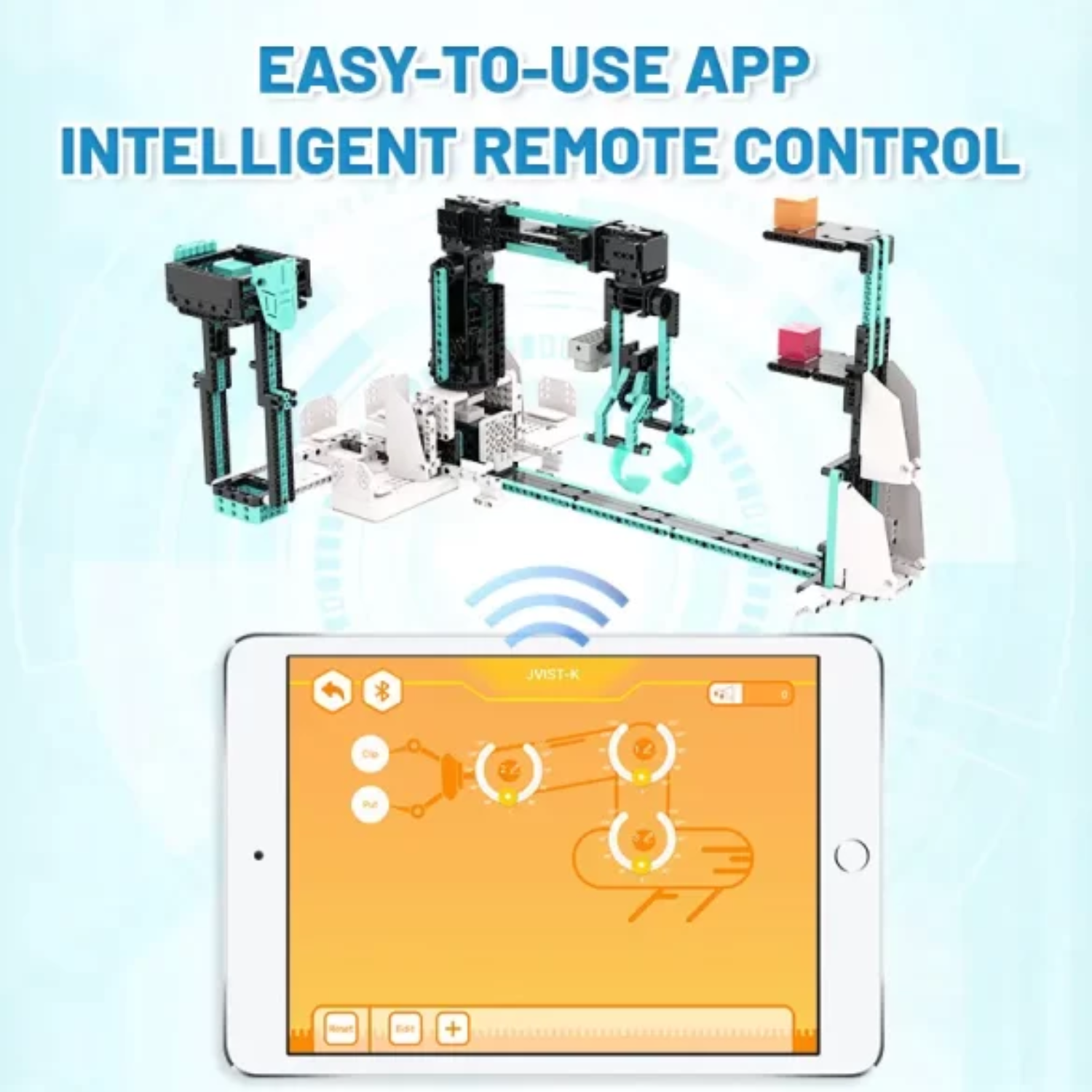 Jvist-W 2-in-1 STEM Educational Construction Kit Mechanical Engineering and Science Experiment Building Blocks Kit For Kids - RS8910