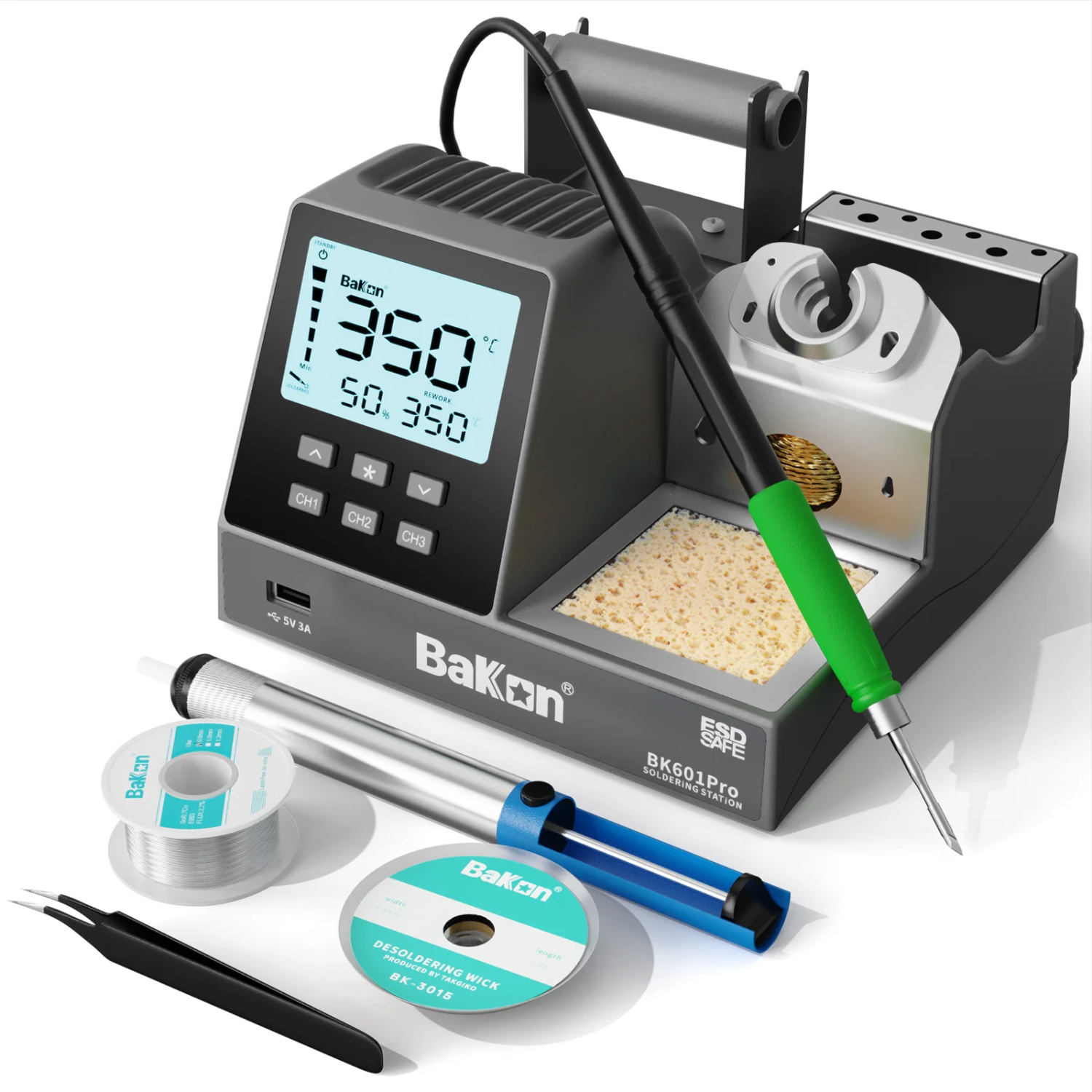 Bakon BK601PRO Smart Soldering Station