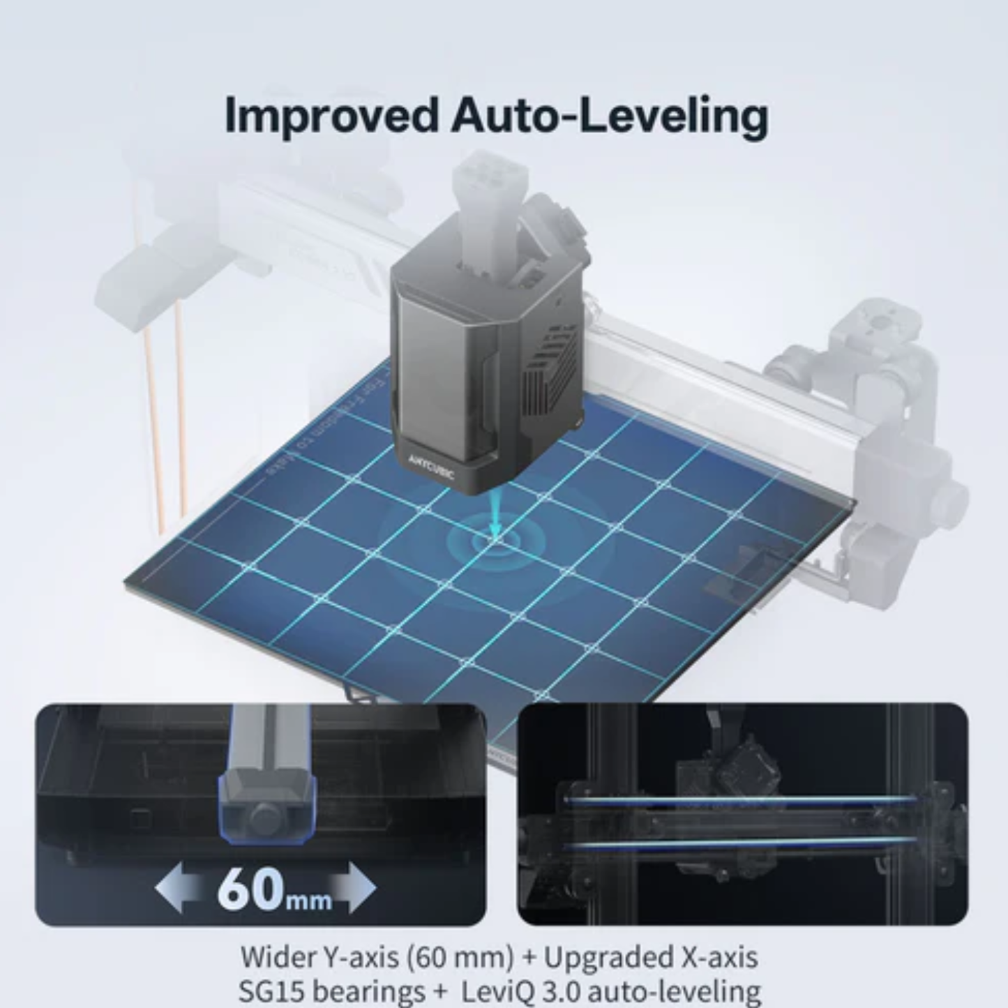Anycubic Kobra 3 V2 Combo High-Speed 3D Printer With AMS Lite Multi-Color Printing System
