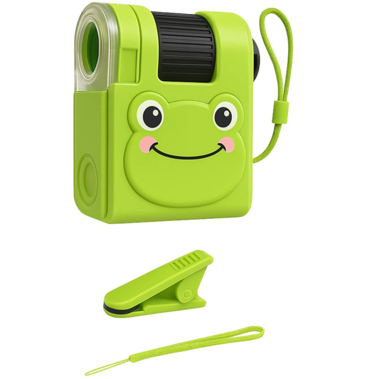 W5808 Portable 80X Microscope Handheld Plastic Toy Pocket Mini Portable Microscope For Kids