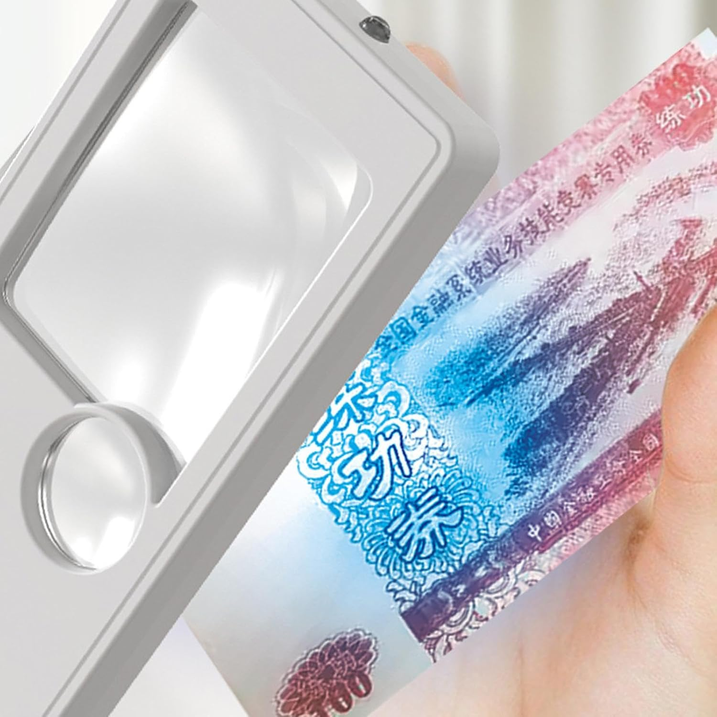 Portable 10x–80x Zoom Handheld Microscope With LED Light