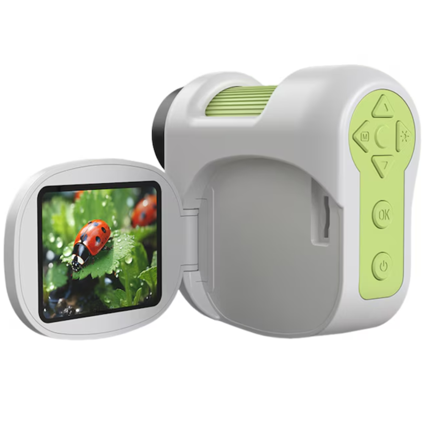 W5818A 100–1600X Portable Digital Microscope Rechargeable Handheld USB Microscope With LED For DIY Science & Outdoor Exploration