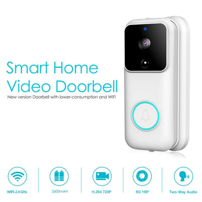 Smart Video Doorbell Camera 1080P Full HD WiFi Doorbell with Motion Detection & Two-Way Audio - RS2472