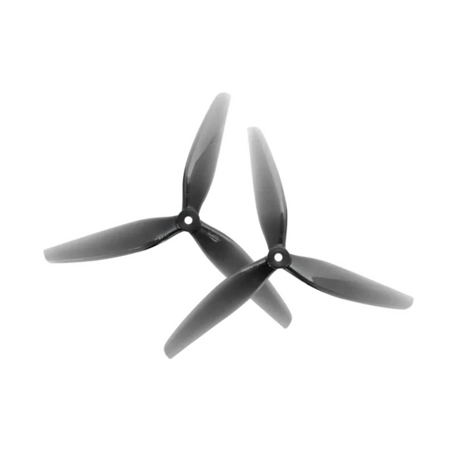 HQProp 7x4x3 Light Grey Triblade FPV Drone Propeller Polycarbonate 7 Inch Props (2 CW + 2 CCW) For Racing & Freestyle Drones - RS9455