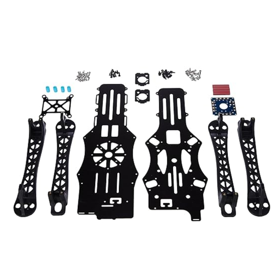TBS 500 Glass Fiber Frame Kit For FPV Drone 500mm Quadcopter Multirotor UAV Frame - RS9459