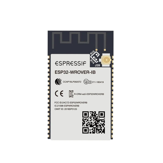 ESP32-WROVER-IB Dual-Core Wi-Fi Bluetooth IoT Module With 4MB PSRAM, 32Mbit Flash - RS3259