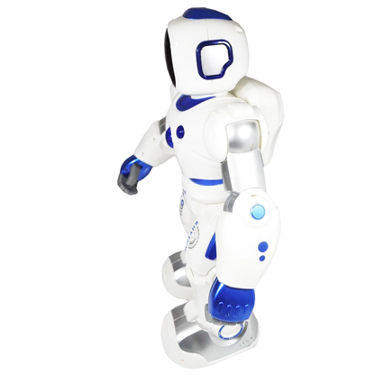Ruko FutureX RC Smart Robot 16" Tall Interactive Toy With Voice Command Gesture Control, Dance & Music Programmable Educational Robot For Kids - RS9508