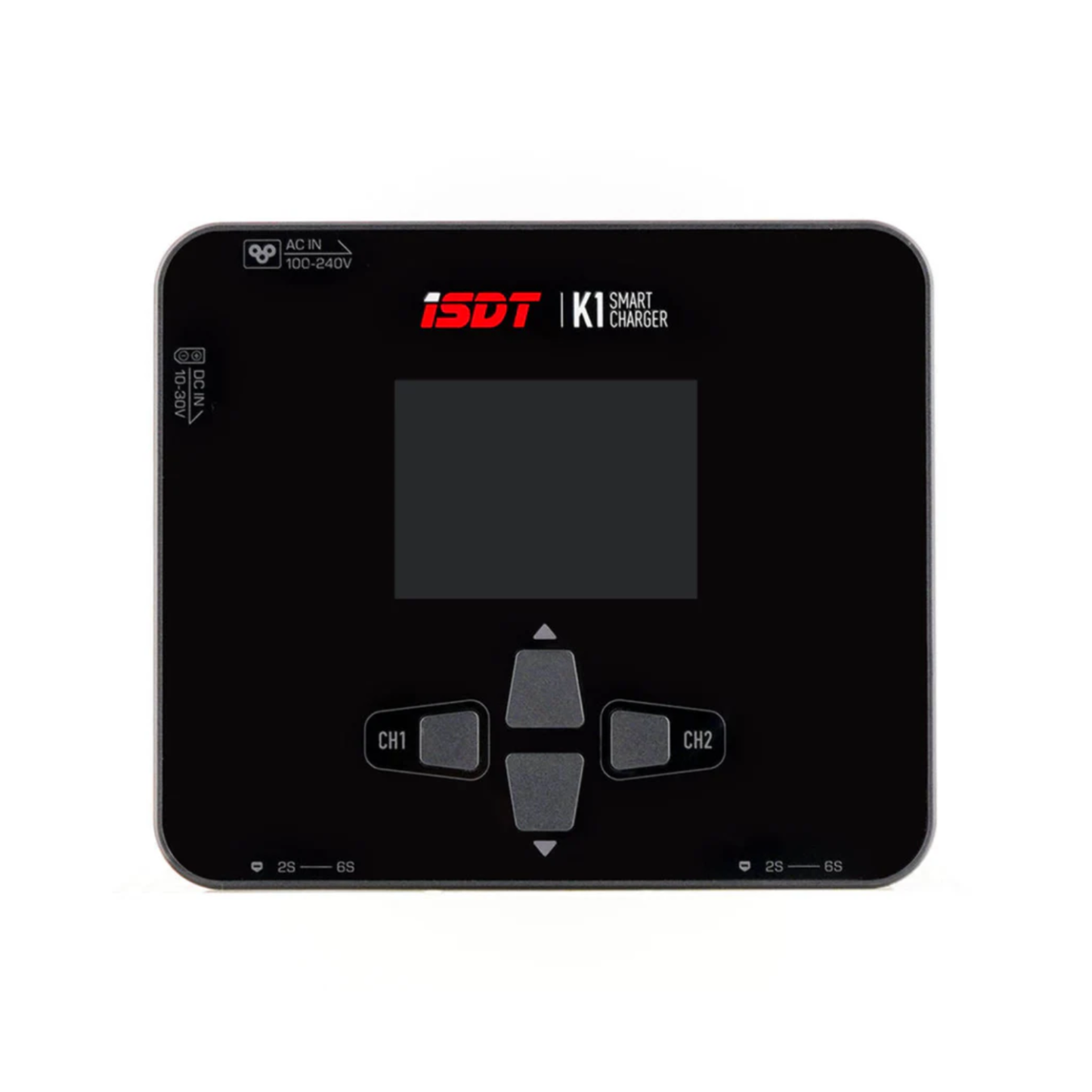 ISDT K1 Dual Channel Smart Charger 2x100W AC / 2x250W DC 10A x2 2–6S LiPo LiHV LiFe Battery Balance Charger