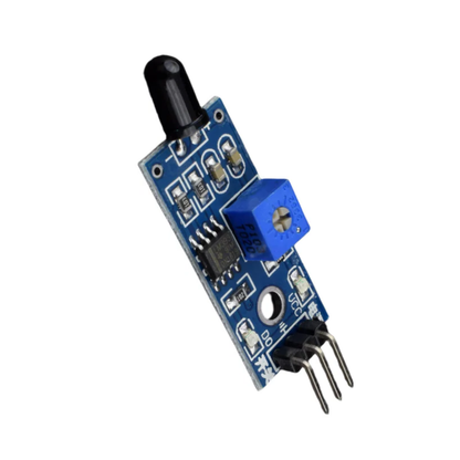 3 Pin Infrared Flame Sensor Module Fire Detection Sensor Compatible With Arduino, Raspberry Pi & Robotics Projects - SR017