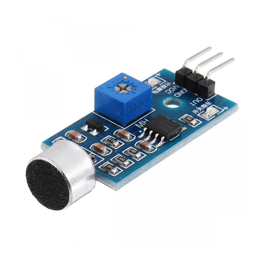 Sound Sensor Module Blue PCB Microphone Sound Detection Module For Arduino - RS5047