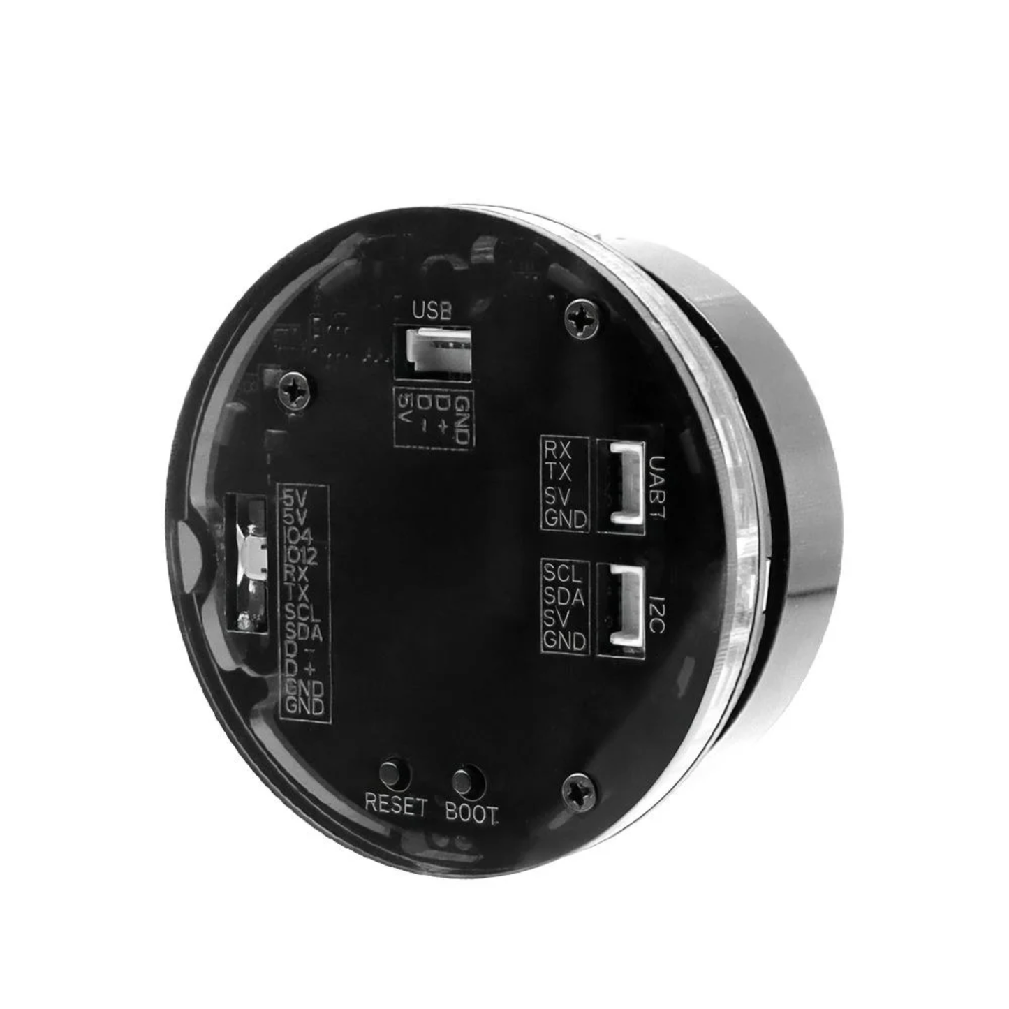 Elecrow CrowPanel 1.46" ESP32-S3 HMI Rotary Display 360x360 IPS Round Touch Knob Screen WiFi Bluetooth For Arduino LVGL IoT - RS10022