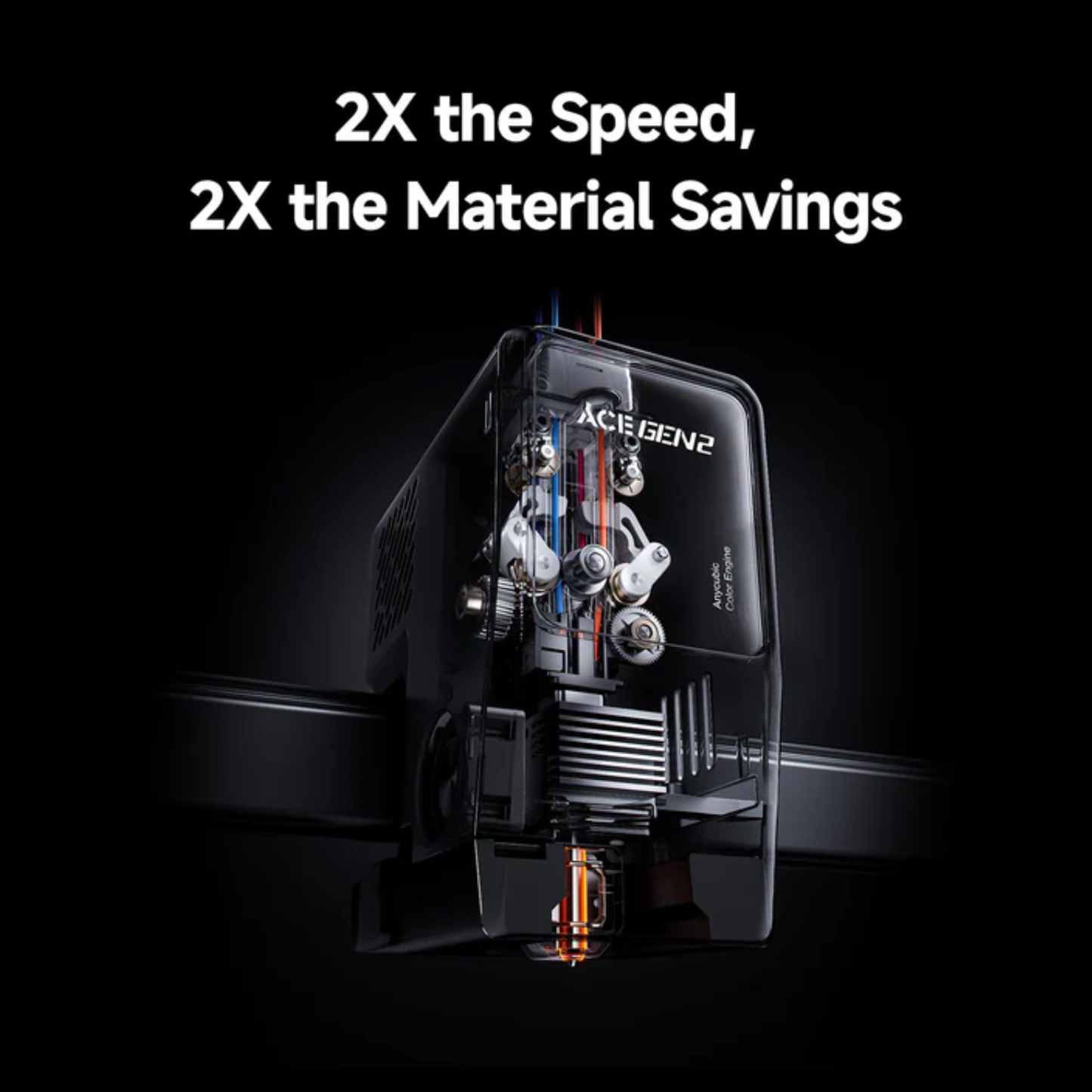 Anycubic Kobra X 3D Printer High-Speed FDM Auto Leveling Large Build Volume Easy Setup EU Plug - RS10069