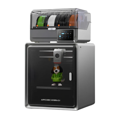 Anycubic Kobra S1 V2 Combo 3D Printer High-Speed CoreXY Multi-Color FDM Printer EU Plug - RS10072
