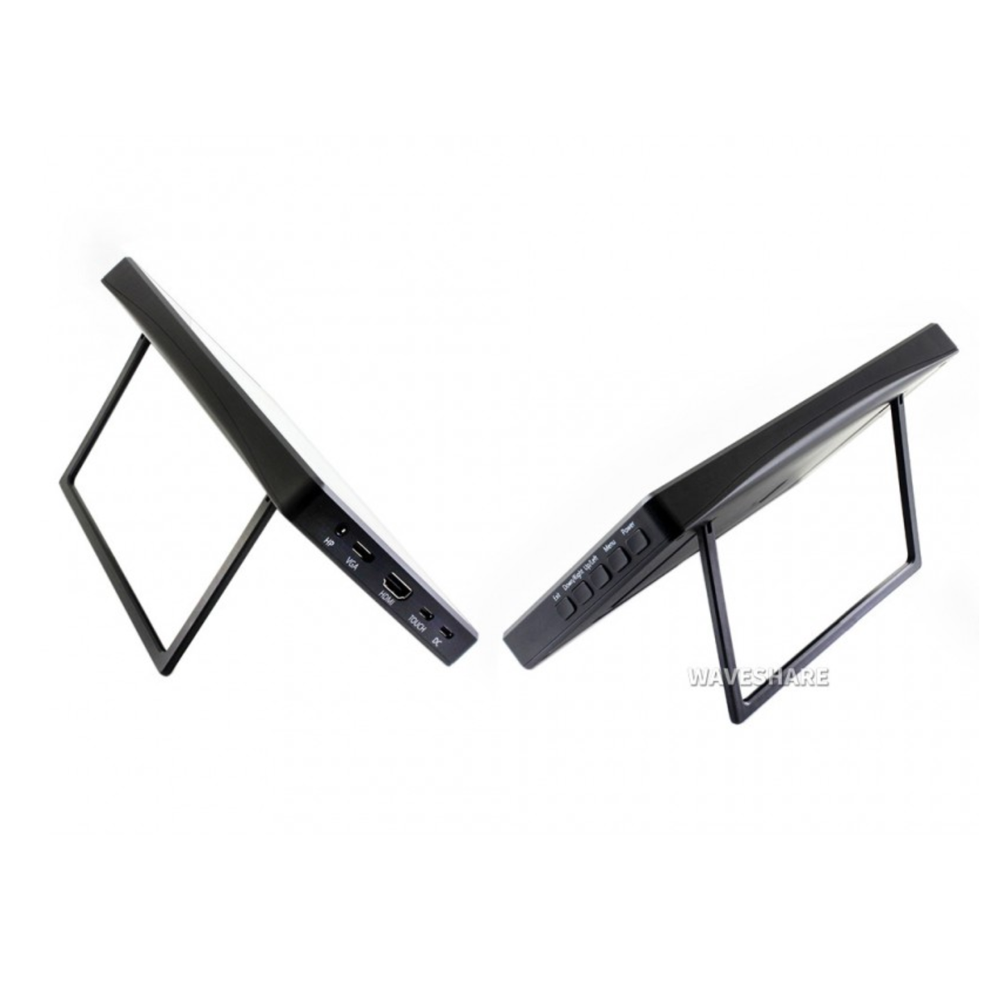 Waveshare 7" Capacitive Touch Screen LCD (H) With Case 1024×600 IPS HDMI Display Raspberry Pi & PC - RS8304