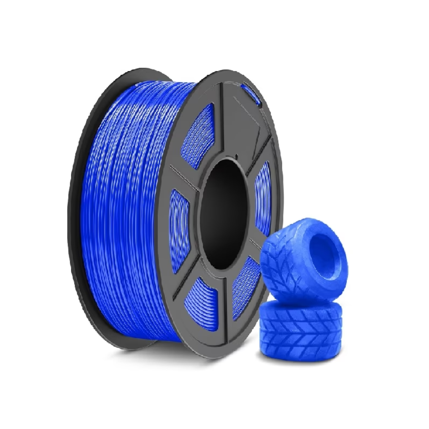 MAKER52 TPU-95A 1.75mm Flexible 3D Printer Filament 1kg Spool For FDM Printing - Blue