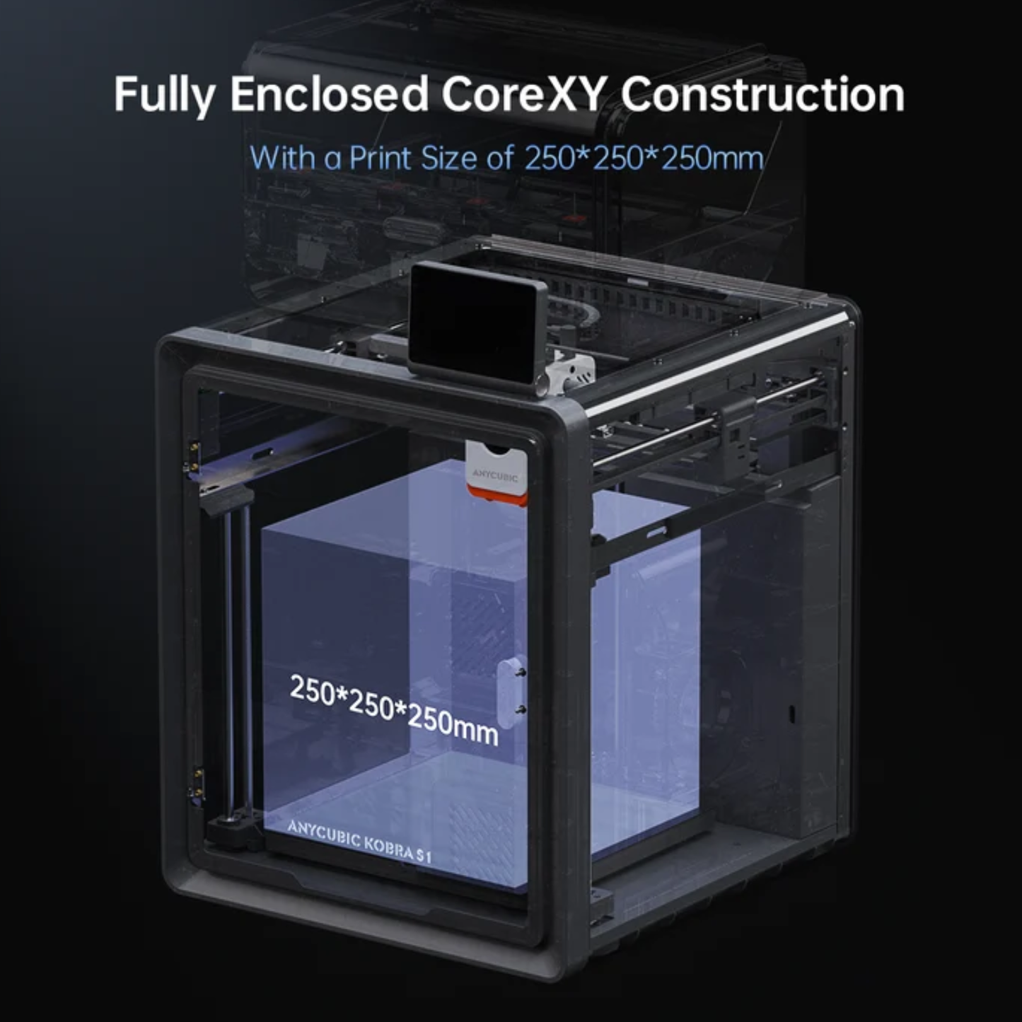 Anycubic Kobra S1 3D Printer High-Speed CoreXY FDM 3D Printer EU Plug - RS10070