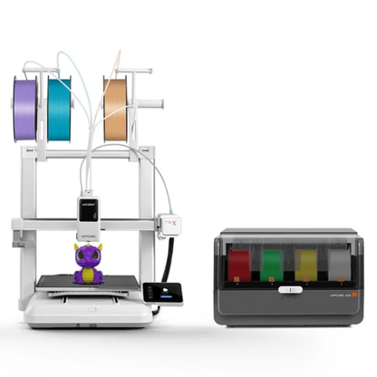 Anycubic Kobra X Combo FDM 3D Printer Multicolor High-Speed Auto-Leveling