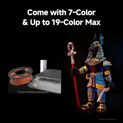 Anycubic Kobra X Combo FDM 3D Printer Multicolor High-Speed Auto-Leveling