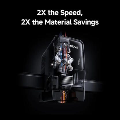 Anycubic Kobra X Combo FDM 3D Printer Multicolor High-Speed Auto-Leveling