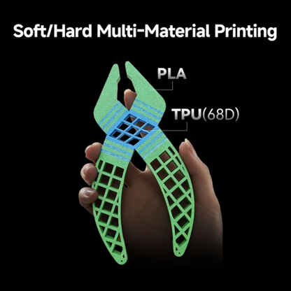 Anycubic Kobra X Combo FDM 3D Printer Multicolor High-Speed Auto-Leveling