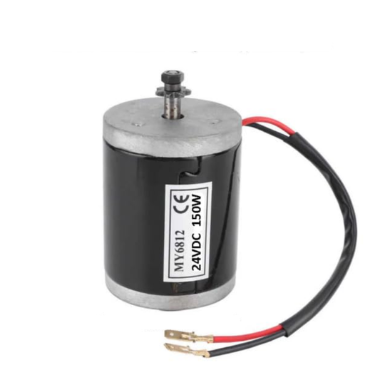 Yalu MY6812 24V 150W DC Motor 2750RPM For E-Bike and Electric Bicycle - RS9729