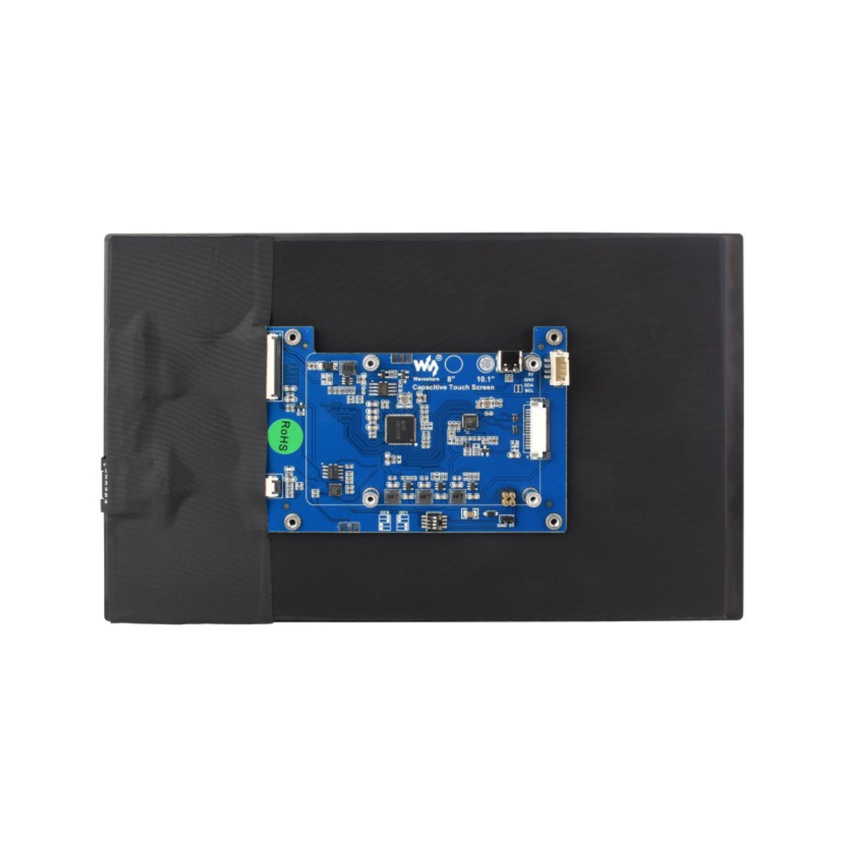 Waveshare 10.1-Inch Capacitive Touchscreen Display for Raspberry Pi, 1280×800 IPS DSI Interface - RS9653