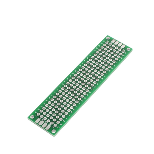 2×8cm Universal Double-Sided PCB Prototype Board For DIY Electronics - AC138