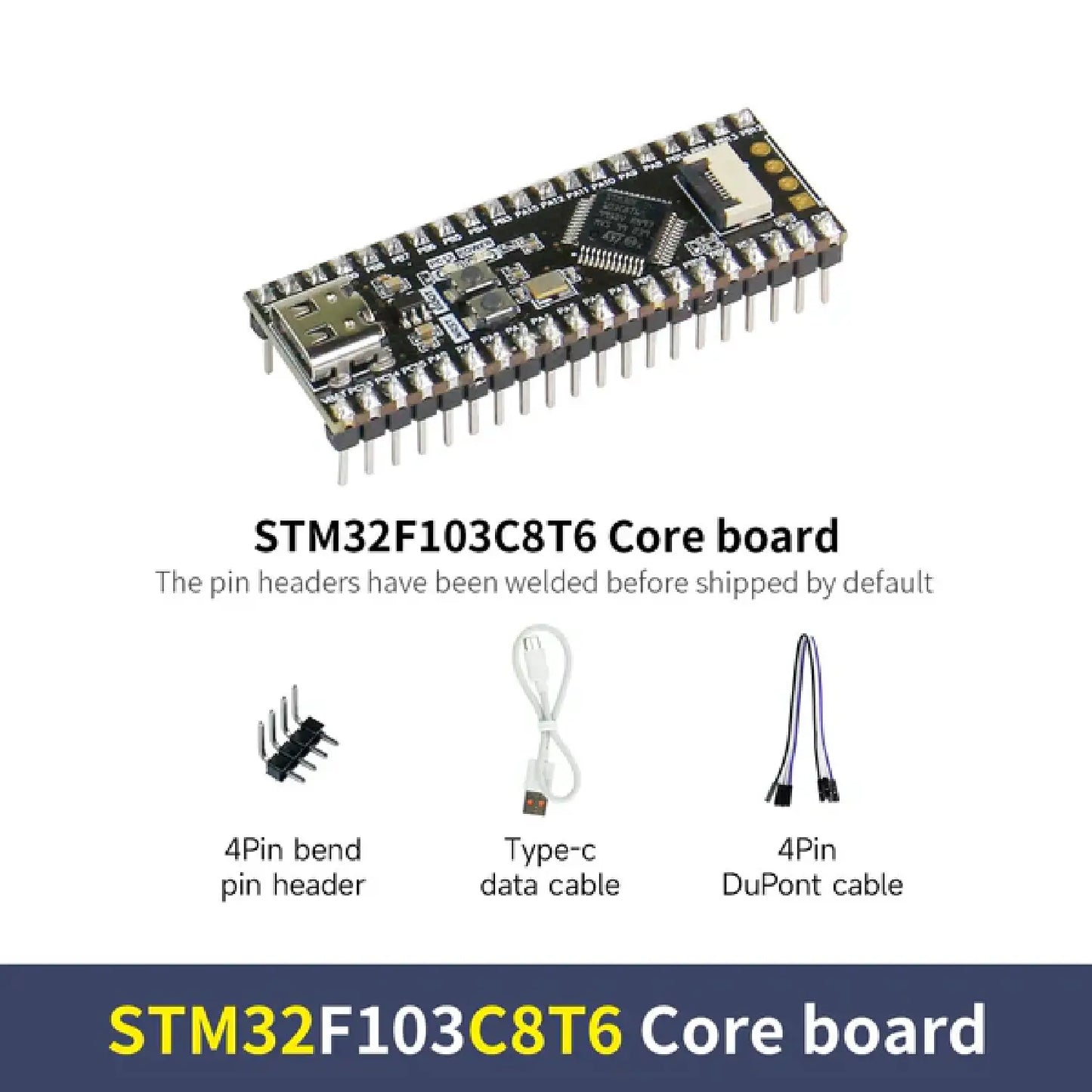 STM32F103RCT6 / STM32F103C8T6 / APM32E103RET6 Core Board – ARM Cortex-M3 Development Kit