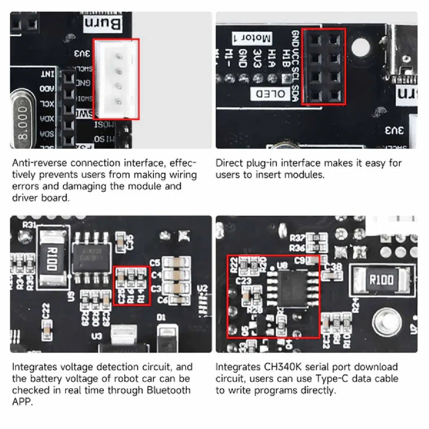 STM32 Driver Expansion & Basic Board for Self-Balancing Robot Car – Yahboom YB-EST01 V2.0