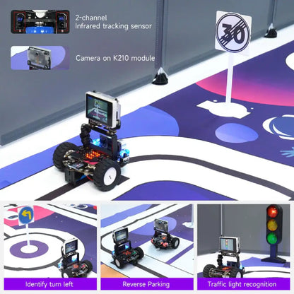 Tiny:bit Pro AI Visual Robot Car – Standard & Expansion Kit (With/Without BBC Micro:bit)