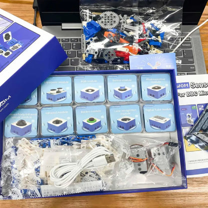 Yahboom World of Module Programmable Sensor Kit for Micro:bit V2.0 (With/Without Micro:bit)