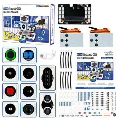 Yahboom World of Module Programmable Sensor Kit for Micro:bit V2.0 (With/Without Micro:bit)