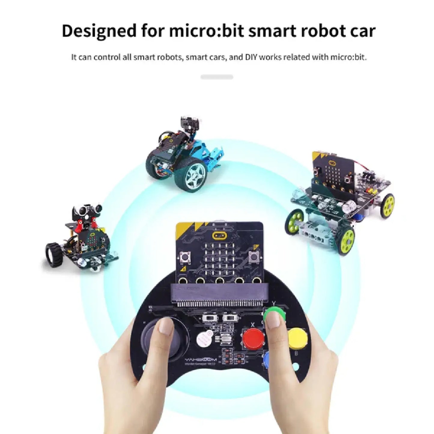 Micro:bit Basic Game Handle – Compatible with Micro:bit V2 & V1.5 Board
