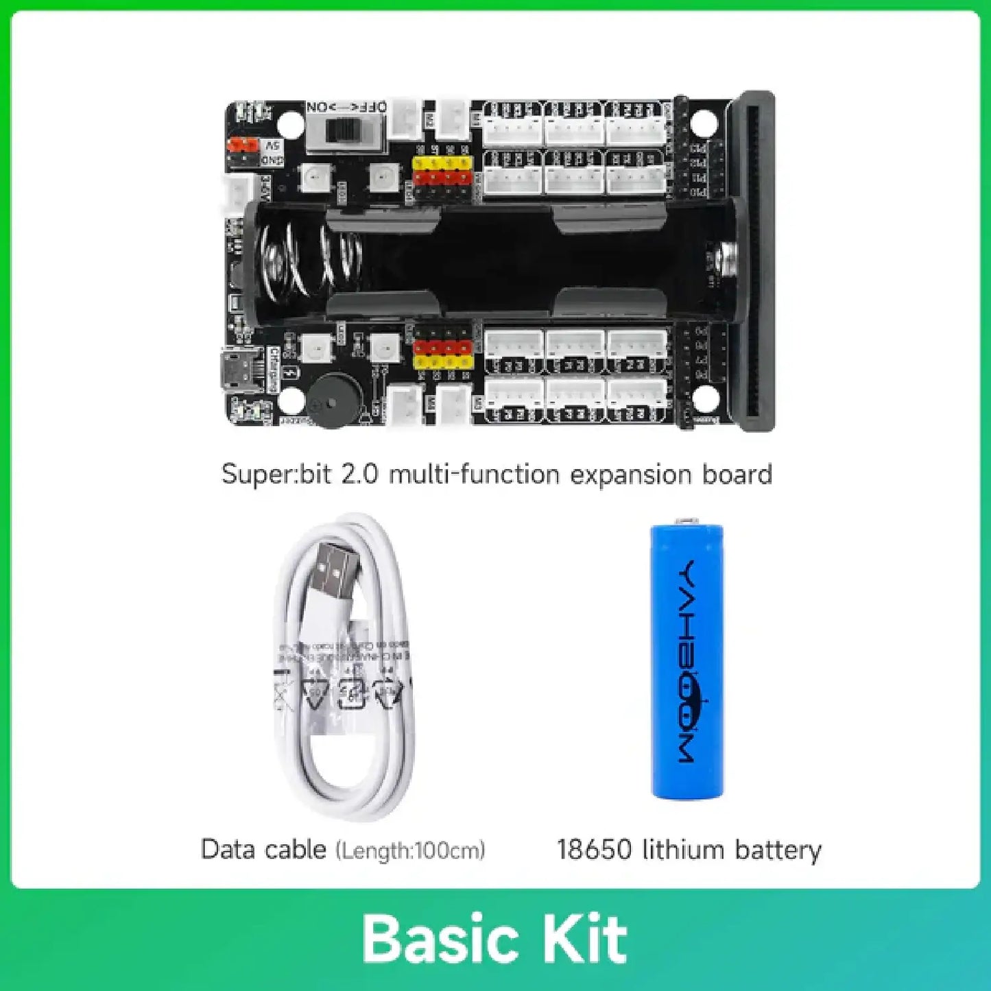 Super:bit Expansion Board for BBC Micro:bit (Board + Kits Options)