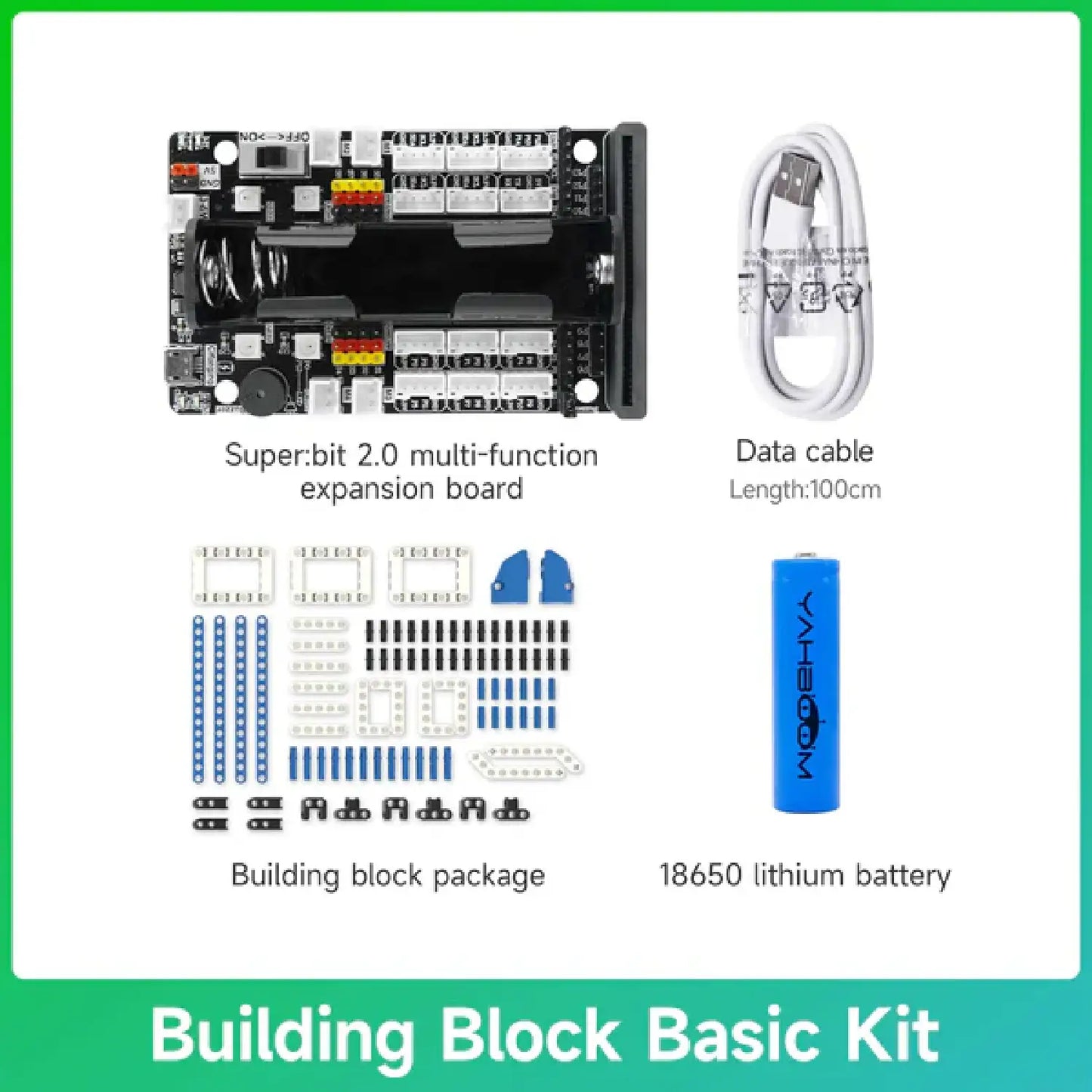 Super:bit Expansion Board for BBC Micro:bit (Board + Kits Options)