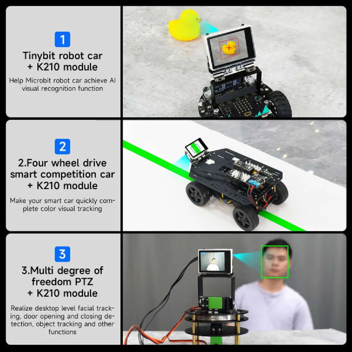 Yahboom K210 Visual Recognition Module – AI Camera & Robotics Vision Kit
