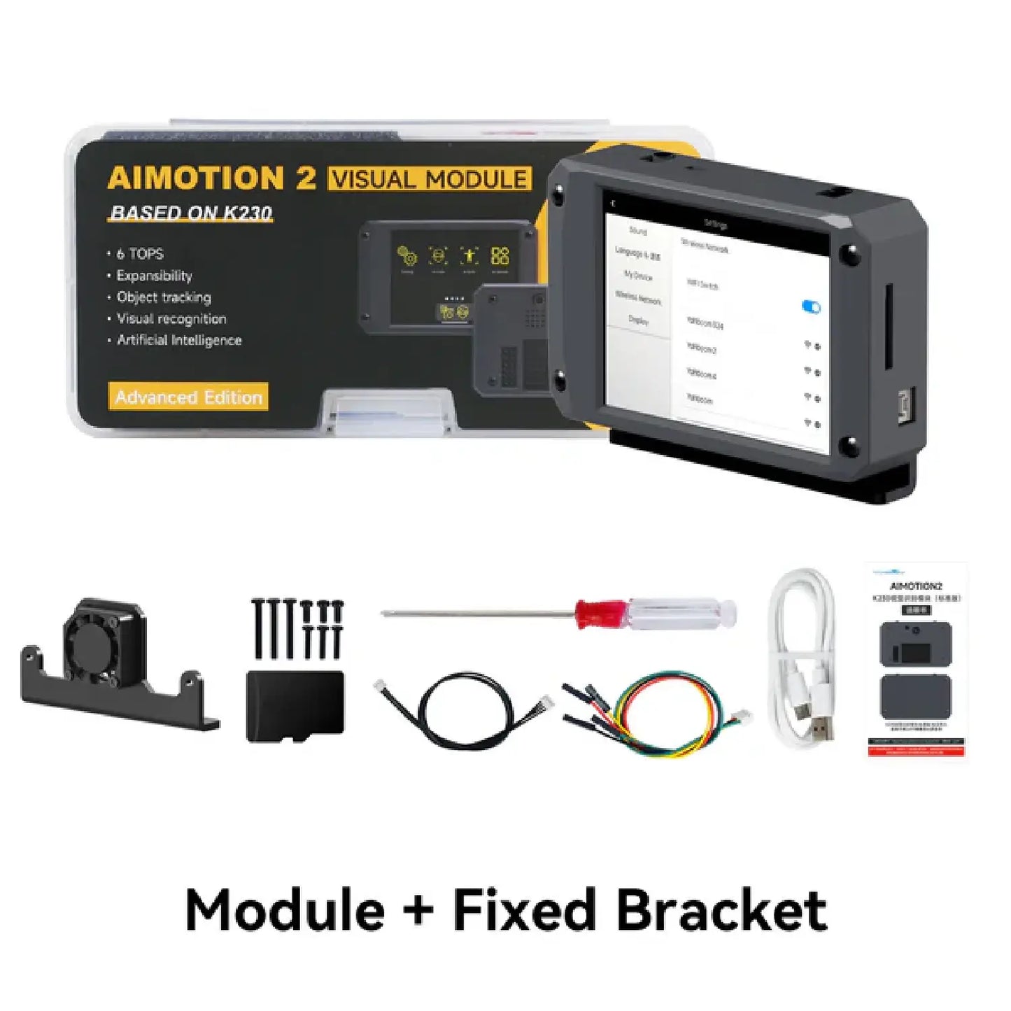 Yahboom K230 Visual Recognition Module – AI Vision Camera for Robotics