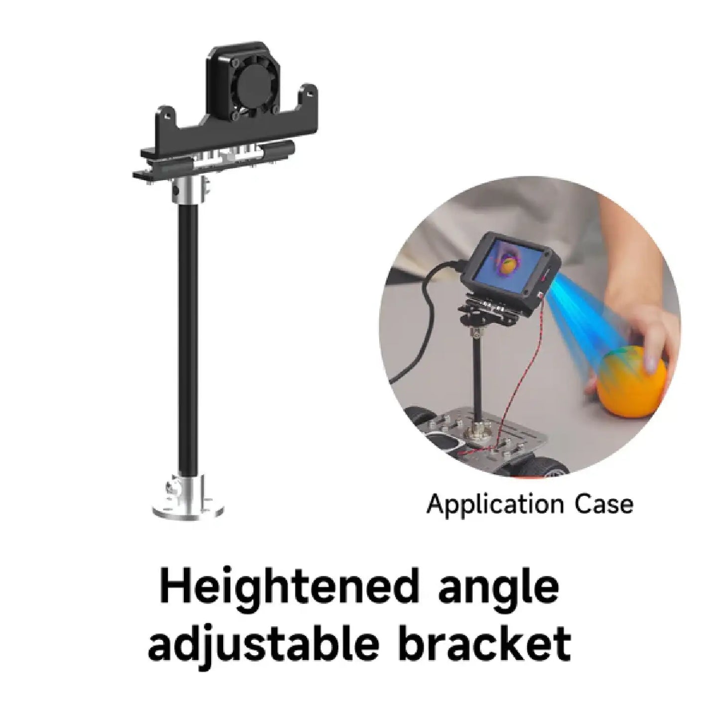 Yahboom K230 Module Brackets Collection – Fixed, Angle Adjustable & Heightened Brackets for Robotics