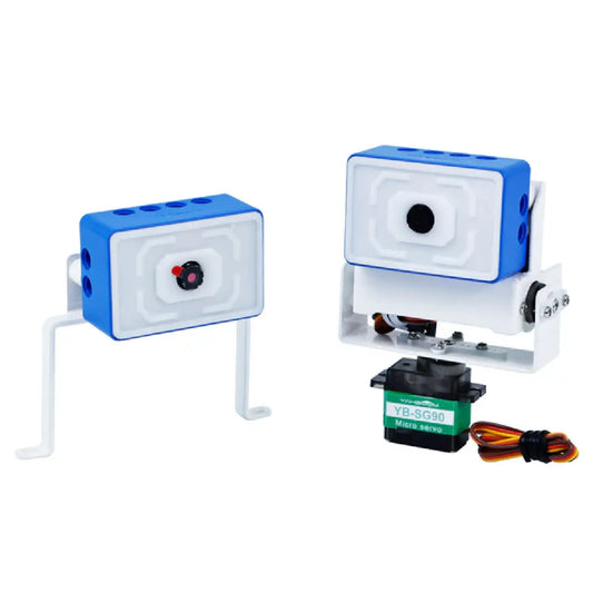 ESP32 WiFi Camera Module – AI Vision Kit with Fixed Bracket & 2DOF PTZ