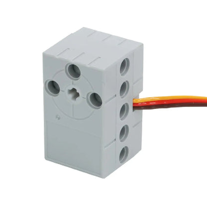 Micro:bit Building Block Motors & Servos – Red Motor A01, Gray Servo & Yahboom B02 Programmable Servo
