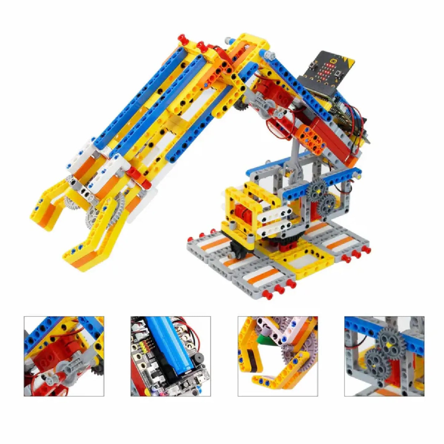 Yahboom Programmable Arm:bit Robot for Micro:bit V2/V1.5 – 3 Versions