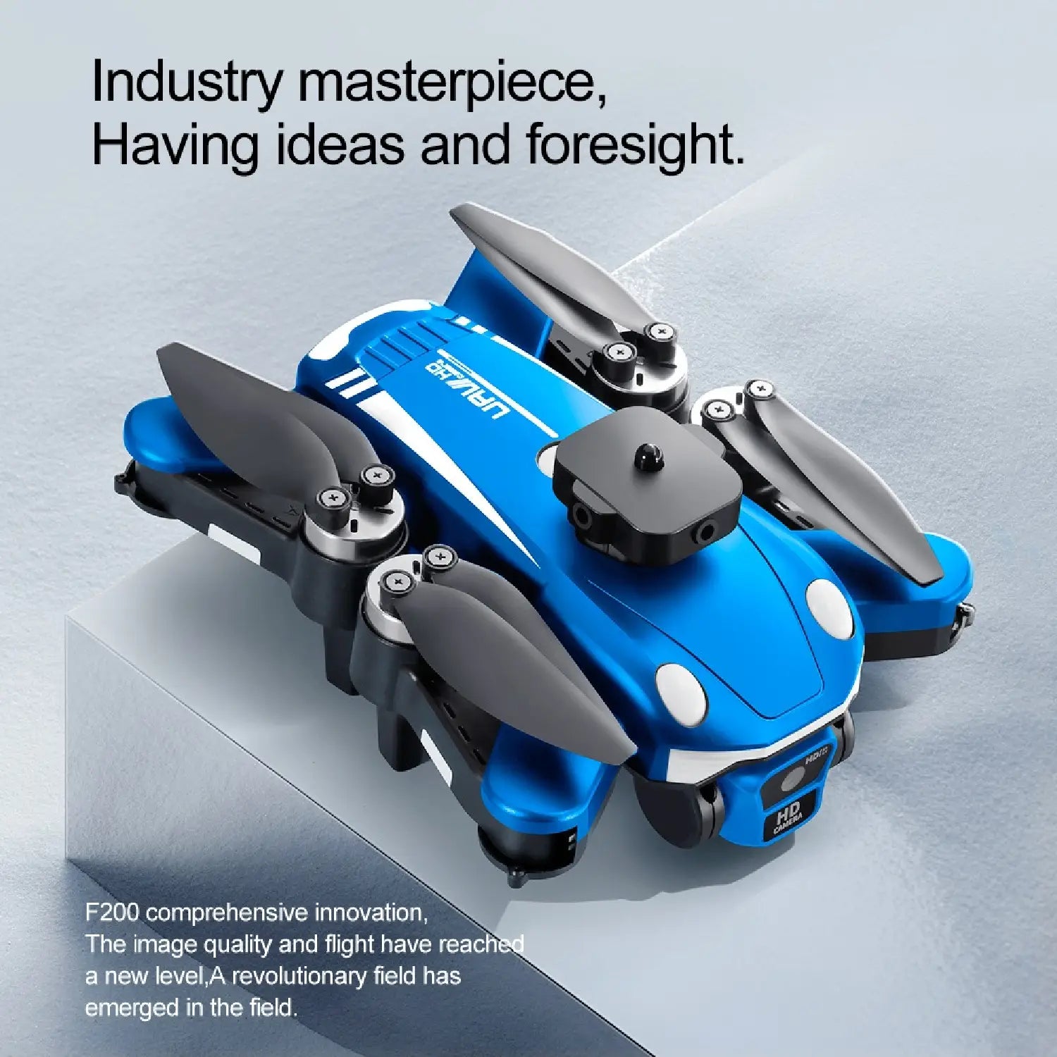 F200 Max Drone – Dual Camera Quadcopter with Brushless Motors & 25-Min Flight Time