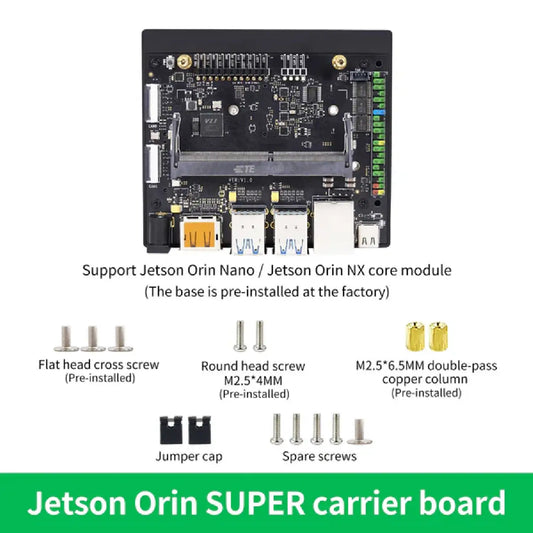Yahboom Jetson Nano B01 & Orin SUPER Carrier Board | Edge AI & Robotics Developer Kit