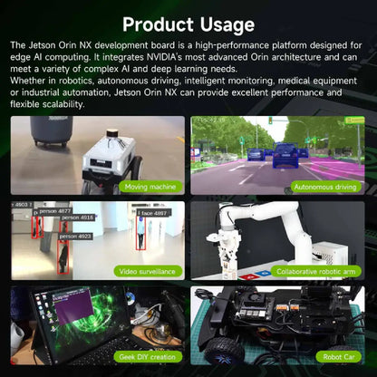 Yahboom Jetson Orin NX SUPER Developer Kit 8GB/16GB RAM (117TOPS/157TOPS)