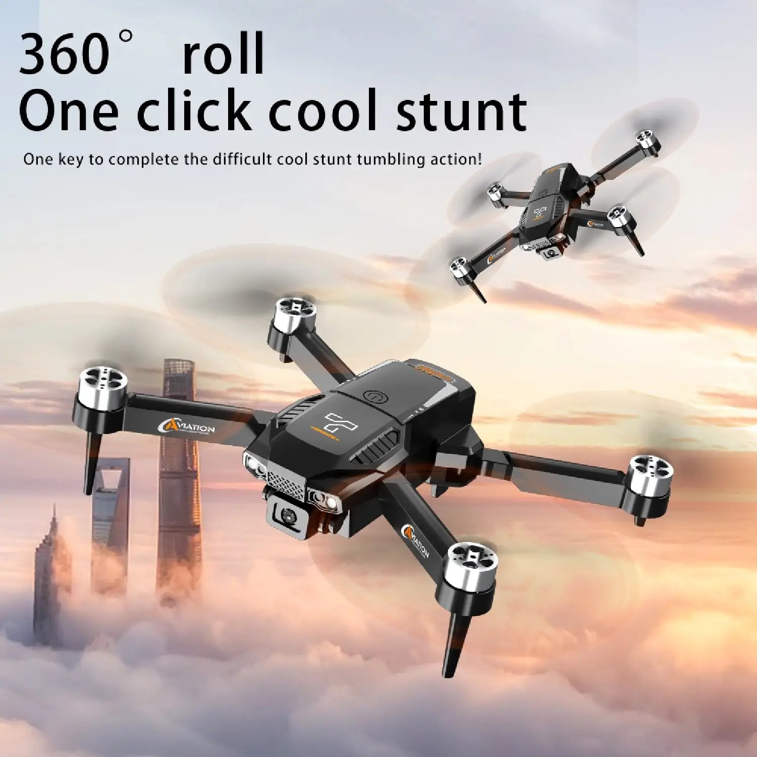 F205 Drone – 4K HD Camera, Brushless Motor, 25min Flight Time - RS8708