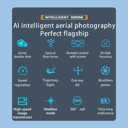 F205 Drone – 4K HD Camera, Brushless Motor, 25min Flight Time - RS8708